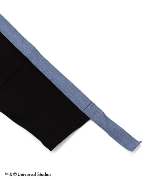 DING（ディング）の「DING/MINIONS cupcakeロングTシャツ（Tシャツ/カットソー・メンズ・ブラック/ライトピンク・SMALL/MEDIUM）」の9枚目の写真