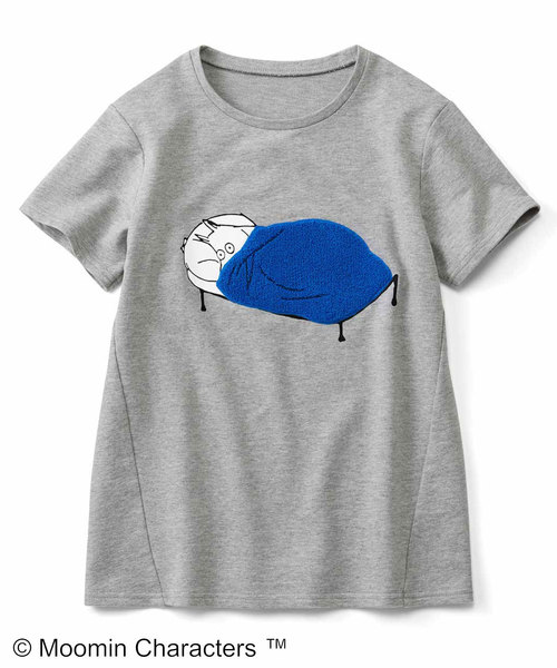 MOOMIN（ムーミン）の「ムーミン パイル刺しゅうスウェット