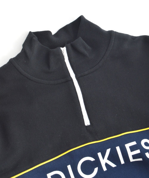 Dickies(ディッキーズ)の「Dickies/ ディッキーズ 裏毛刺繍入りパイピングリラックスフィット配色ZIPトレーナー(スウェット・メンズ・ホワイト/ネイビー/グレー/レッド・M/L/XL)」の7枚目の写真