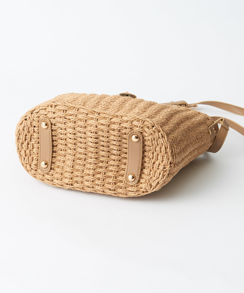 DISCOAT(ディスコート)の「ペーパーカギ付きショルダーバッグ(ショルダーバッグ・レディース・ブラック/レッド/ベージュ/ブラウン・FREE)」の5枚目の写真