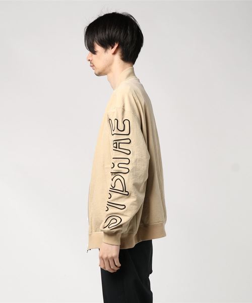 おしゃれスタ(オシャレスタ)の「ビッグシルエットピーチMA-1(KU)(MA-1・メンズ・ベージュ/ブラック系その他/ブラック・M/L)」の9枚目の写真