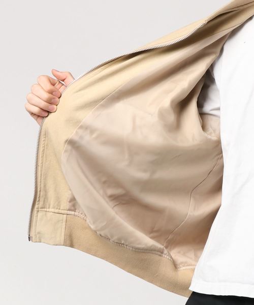 おしゃれスタ(オシャレスタ)の「ビッグシルエットピーチMA-1(KU)(MA-1・メンズ・ベージュ/ブラック系その他/ブラック・M/L)」の15枚目の写真