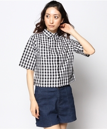 WEGO | WEGO/クロップド半袖シャツ(シャツ/ブラウス)