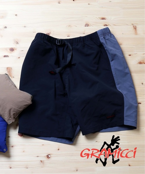 Gramicci（グラミチ）の「GRAMICCI / グラミチ : シェルパッカブルショーツ#（その他パンツ・メンズ・イエロー/ラベンダー/ブラック系その他/ブラック/ライトイエロー/グレー/パープル/ネイビー/ベージュ・SMALL/MEDIUM/LARGE）」の3枚目の写真