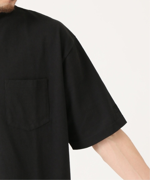 FILA（フィラ）の「FILA / フィラ 別注 エンブロイダリーロゴ ポケット Tシャツ（Tシャツ/カットソー・メンズ・ホワイト/ブラック・LARGE/MEDIUM/X-LARGE）」の6枚目の写真