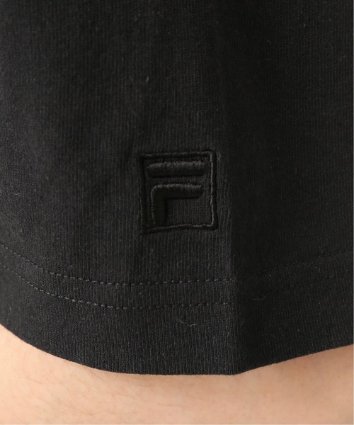 FILA（フィラ）の「FILA / フィラ 別注 エンブロイダリーロゴ ポケット Tシャツ（Tシャツ/カットソー・メンズ・ホワイト/ブラック・LARGE/MEDIUM/X-LARGE）」の7枚目の写真