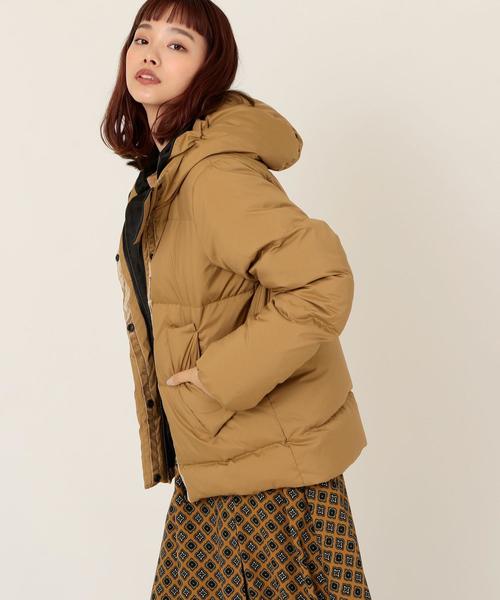 coen（コーエン）の「フーデッドショートダウン（リサイクルダウン