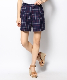 BEAMS LIGHTS Women's | 【In Red 5月号 掲載】BEAMS LIGHTS / ツイルチェック ショートパンツ(その他パンツ)