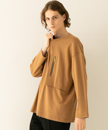 CULLNI | 【CULLNI】別注レイヤードZIPポケットスウェット/19-AW-046(スウェット)