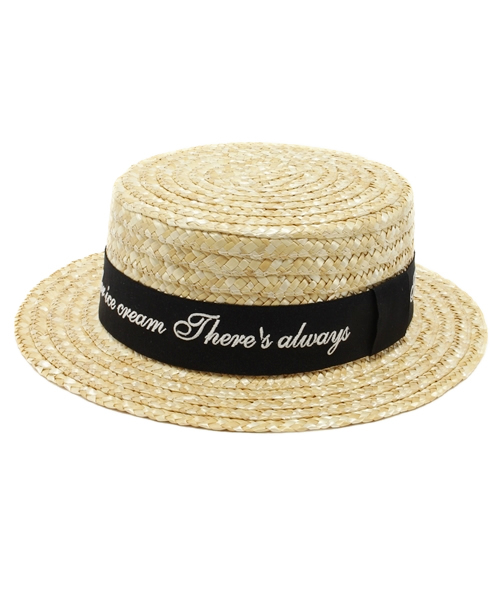 WEGO（ウィゴー）の「WEGO/ロゴカンカンハット（ハット・レディース・ブラック/ブラック系その他/レッド系その他・FREE）」の5枚目の写真