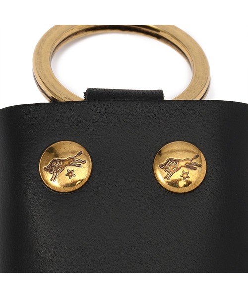 IL BISONTE(イルビゾンテ)の「IL BISONTE / ORIGINAL LEATHER / キーケース(キーケース/キーアクセサリー・レディース・ブラック/ダークブラウン/ネイビー/グレー/レッド/オリーブ/オレンジ/グリーン/ライトブラウン/ナチュラル/レンガ/ホワイト・FREE)」の16枚目の写真