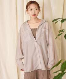 w closet | ＢＩＧシャツはおり(シャツ/ブラウス)