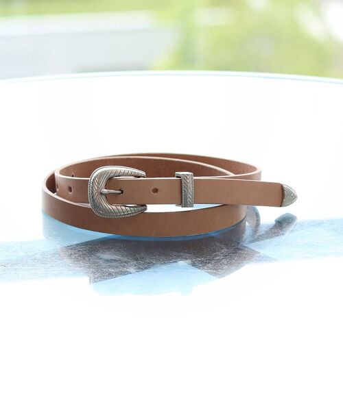 セール Beams Lights イタリアンレザー ナローウエスタンベルト ベルト Beams Lights ビームスライツ のファッション通販 Zozotown