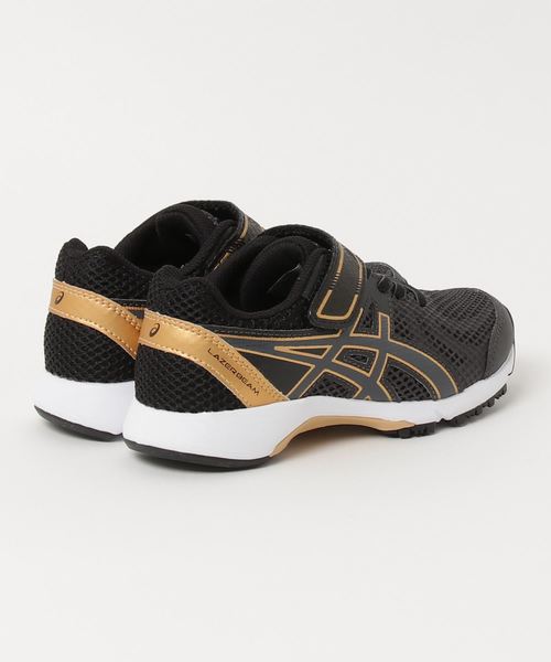 ASICS（アシックス）の「アシックス LAZERBEAM RE-MG（スニーカー・キッズ・ブラック×グレー・19.0cm/20.0cm/21.0cm/24.5cm/23.0cm/24.0cm/25.0cm/21.5cm/22.0cm/22.5cm/23.5cm）」の2枚目の写真