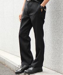 coen | 【WEB限定】ポリツイルセミフレアシューカットパンツ#(その他パンツ)