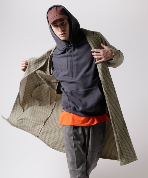 K*☆様 GRENFELL ガンクラブチェック バルカラーコート 34 Grenfell ガンクラブチェック バルカラーコート 34 GRENFELL」別注の