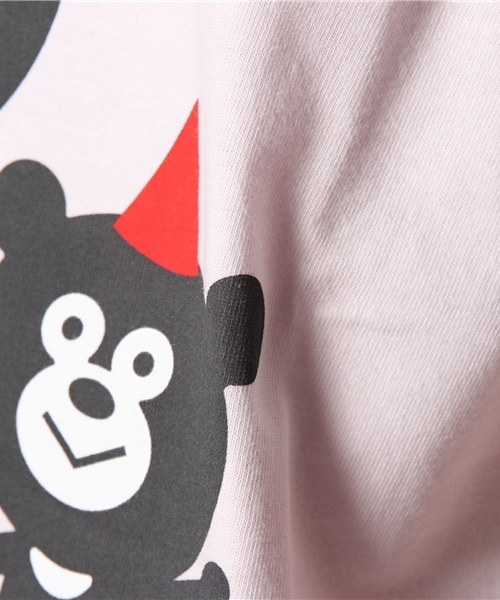 BEAMS T(ビームスティー)の「The Wonderful! design works. / TAMDEM BEAR(Tシャツ/カットソー・メンズ・ホワイト/ピンク・LARGE/MEDIUM/X-SMALL/X-LARGE/SMALL)」の7枚目の写真