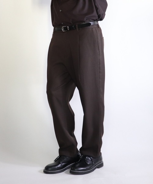 Confirm（コンファーム）の「Confirm / コンファーム テーパードアンクルパンツ（その他パンツ・メンズ・ブラック/ブラウン/グレー・M/L）」の21枚目の写真