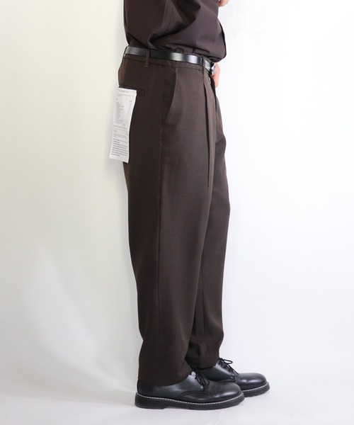 Confirm（コンファーム）の「Confirm / コンファーム テーパードアンクルパンツ（その他パンツ・メンズ・ブラック/ブラウン/グレー・M/L）」の22枚目の写真