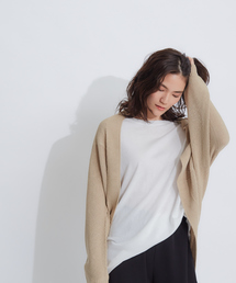 qualite | ドライコットンニットカーディガン(カーディガン/ボレロ)