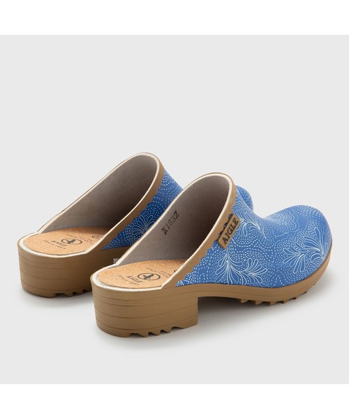 AIGLE(エーグル)の「ビクトリン サボ(サンダル・レディース・ブルー/グリーン・35/36/37/38/39)」の4枚目の写真