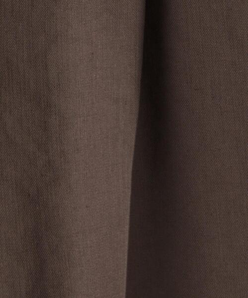 BEAUTY&YOUTH UNITED ARROWS（ビューティーアンドユースユナイテッドアローズ）の「BY∴ バックゴムクロップドテーパードパンツ ◆（その他パンツ・レディース・ナチュラル/ダークブラウン/ピンク・MEDIUM/SMALL/LARGE）」の9枚目の写真