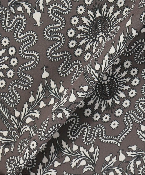 B.C STOCK（ベーセーストック）の「ダマスク柄ストレートスカート（スカート・レディース・ブラウン/ブルー系その他・FREE）」の14枚目の写真