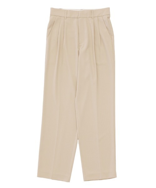 select MOCA(セレクトモカ)の「【PREMIUM PANTS】ダブルタックテーパードパンツ(スラックス・レディース・ダークブラウン/オレンジ/ライトグリーン/ライトベージュ・SMALL/MEDIUM)」の15枚目の写真