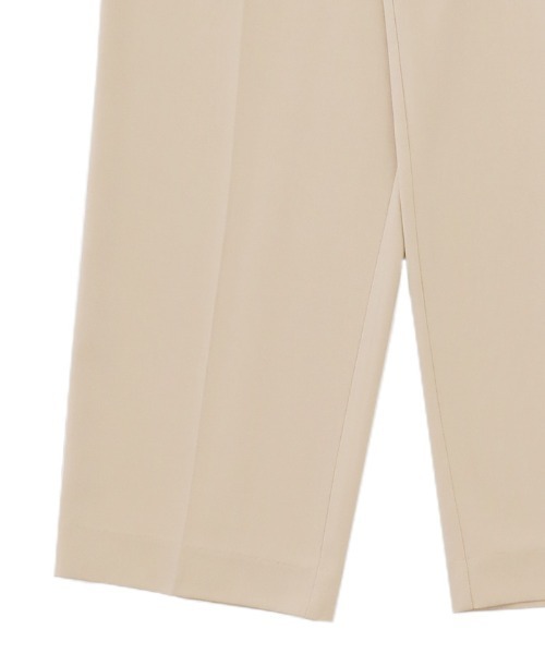 select MOCA(セレクトモカ)の「【PREMIUM PANTS】ダブルタックテーパードパンツ(スラックス・レディース・ダークブラウン/オレンジ/ライトグリーン/ライトベージュ・SMALL/MEDIUM)」の19枚目の写真