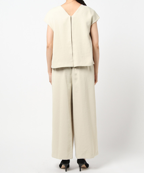 ADAM ET ROPE'（アダムエロペ）の「レイヤードオールインワン（つなぎ/オールインワン・レディース・ダークブラウン/ベージュ・FREE）」の16枚目の写真