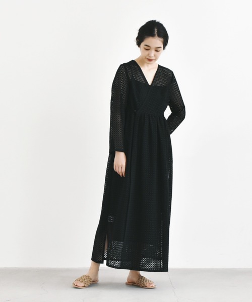 kaene（カエン）の「綿レース2wayワンピース / kaene Daily