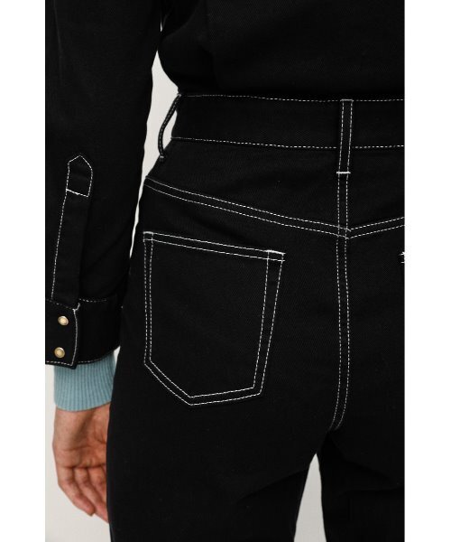 SLY（スライ）の「DENIM ジャンプスーツ（つなぎ/オールインワン