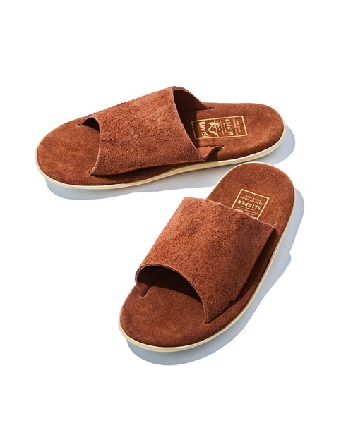 アイランドスリッパ/PTS705BHR/PEANUT TOBACCO/レザーサンダル（サンダル）｜ISLAND SLIPPER（アイランドスリッパ）