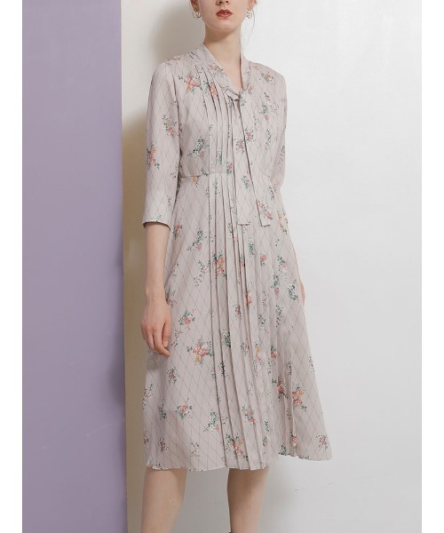 ダイヤオンフラワーボウタイワンピース ワンピース Tonal トーナル のファッション通販 Zozotown