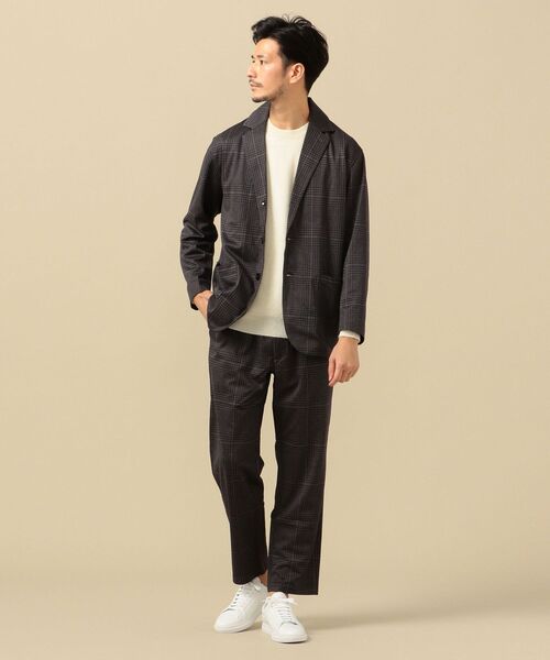 SHIPS(シップス)の「SHIPS: セットアップ対応 SYNTHETIC WOOL ウォッシャブル イージーパンツ(その他パンツ・メンズ・ベージュ/ネイビー/ダークグレー・SMALL/MEDIUM/LARGE/X-LARGE)」の4枚目の写真