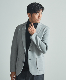 【展開店舗限定】ダブルフェイス ツイル柄 ポンチジャケット