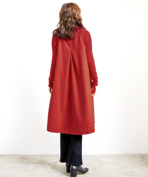 Amulet（アミュレット）の「リブニットスリーブコート（その他アウター・レディース・ブラック/グレー/レッド・MEDIUM/LARGE/X-LARGE/L/XL/M）」の8枚目の写真