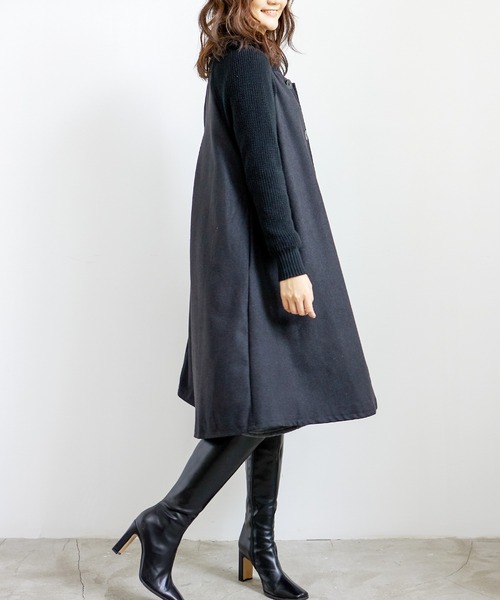 Amulet（アミュレット）の「リブニットスリーブコート（その他アウター・レディース・ブラック/グレー/レッド・MEDIUM/LARGE/X-LARGE/L/XL/M）」の17枚目の写真