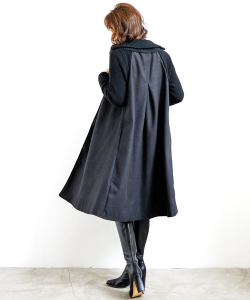 Amulet（アミュレット）の「リブニットスリーブコート（その他アウター・レディース・ブラック/グレー/レッド・MEDIUM/LARGE/X-LARGE/L/XL/M）」の7枚目の写真