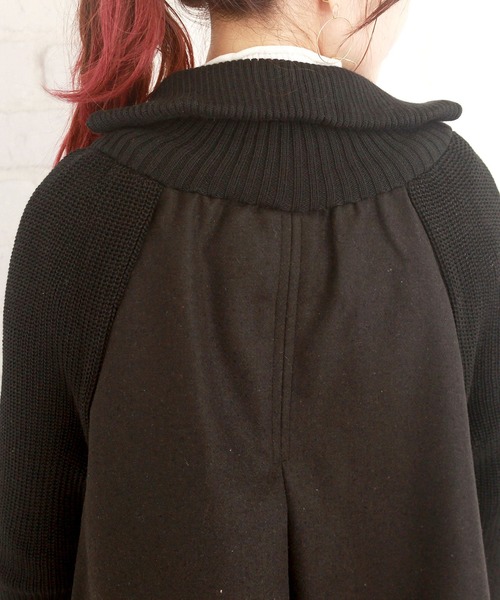 Amulet（アミュレット）の「リブニットスリーブコート（その他アウター・レディース・ブラック/グレー/レッド・MEDIUM/LARGE/X-LARGE/L/XL/M）」の15枚目の写真