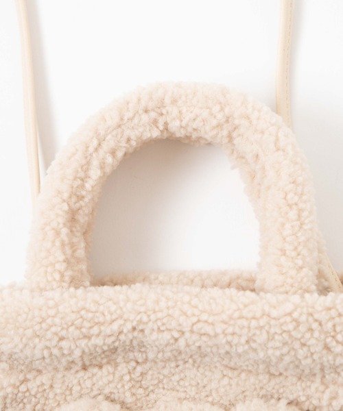 WEGO（ウィゴー）の「WEGO/ベア巾着ショルダーバッグ（ショルダーバッグ・レディース・ベージュ/アイボリー・FREE）」の10枚目の写真