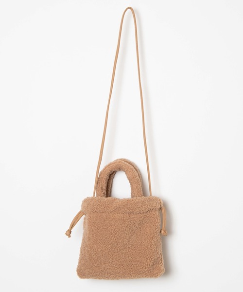 WEGO（ウィゴー）の「WEGO/ベア巾着ショルダーバッグ（ショルダーバッグ・レディース・ベージュ/アイボリー・FREE）」の8枚目の写真