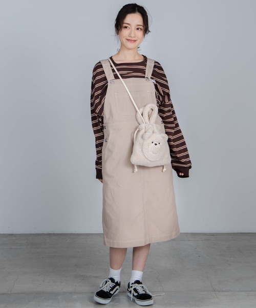 WEGO（ウィゴー）の「WEGO/ベア巾着ショルダーバッグ（ショルダーバッグ・レディース・ベージュ/アイボリー・FREE）」の16枚目の写真