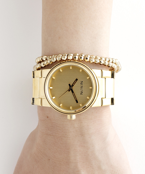 NIXON（ニクソン）の「THE CANNON（アナログ腕時計・メンズ・ゴールド系その他/ガンメタ/ブラック×ゴールド/シルバー系その他/ゴールド/その他1/ブルー/ブラック系その他・FREE）」の6枚目の写真