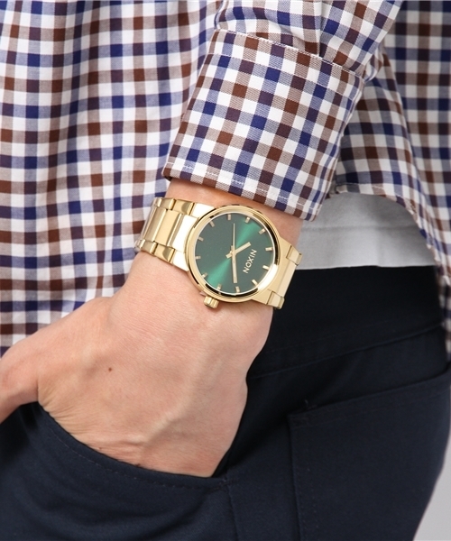 NIXON（ニクソン）の「THE CANNON（アナログ腕時計・メンズ・ゴールド系その他/ガンメタ/ブラック×ゴールド/シルバー系その他/ゴールド/その他1/ブルー/ブラック系その他・FREE）」の12枚目の写真
