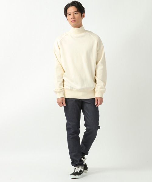 ZPLISH(ジプリシュ)の「ZPLISH/HALFNECK SWEAT 2927988(スウェット・メンズ・ホワイト/パープル/チャコール・FREE)」の4枚目の写真