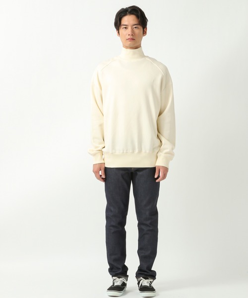 ZPLISH(ジプリシュ)の「ZPLISH/HALFNECK SWEAT 2927988(スウェット・メンズ・ホワイト/パープル/チャコール・FREE)」の5枚目の写真