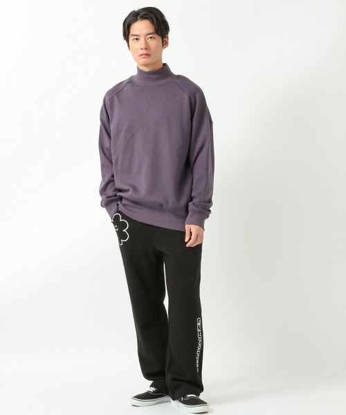 ZPLISH(ジプリシュ)の「ZPLISH/HALFNECK SWEAT 2927988(スウェット・メンズ・ホワイト/パープル/チャコール・FREE)」の7枚目の写真