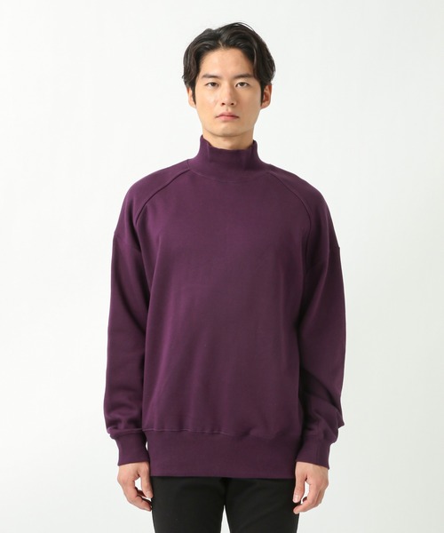 ZPLISH(ジプリシュ)の「ZPLISH/HALFNECK SWEAT 2927988(スウェット・メンズ・ホワイト/パープル/チャコール・FREE)」の12枚目の写真