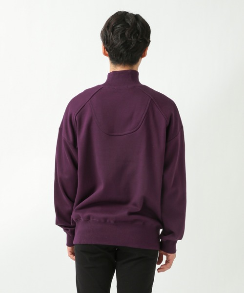 ZPLISH(ジプリシュ)の「ZPLISH/HALFNECK SWEAT 2927988(スウェット・メンズ・ホワイト/パープル/チャコール・FREE)」の14枚目の写真